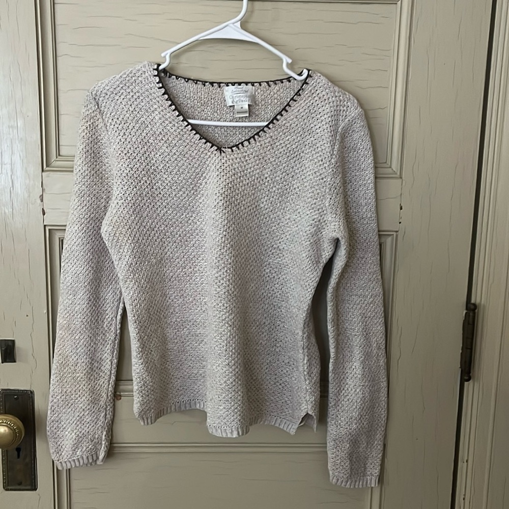 Grey knitted long sleeve